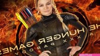 Teen Blonde Katniss Fulfills Her Fuck Fantasy HUNGER GAMES A XXX