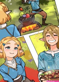 Zelda and Link Summer Vibes Porn Comics by Snegovski The Legend Of Zelda Rule 34 Comics