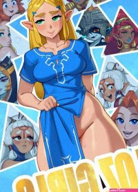 Porn comic The Legend of Zelda Girls. Rizdraws Sex comic selection of art