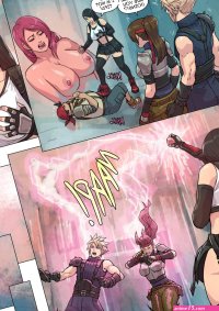 Abbstract Art Final Fantasy 7 TSFSingularity nHentai Comics