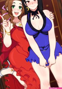 Tifa and Jessie porn comic