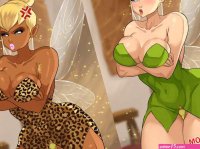 Porn comic Tinker Bell. Peter Pan. Cyberboi. Sex comic sexy blonde got
