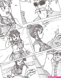 Training of Chichi Dragon Ball Z