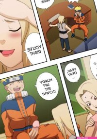 Tsunade and Naruto comics