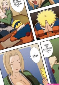 Naruto fuck with Tsunade comic porn