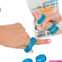 Penis Cockring Cock Ring Stretchy Set 3 Anello Pene Fallico Sex Toy