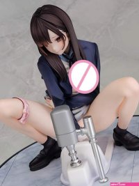 Senpais Playful Secret: 20cm Pee With Me Premium PVC Anime Figure