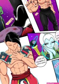 Porn comic Special training for the new god of destruction. Kari Kani Sex comic sexy blonde was