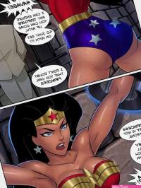 Wonder Woman vandalized