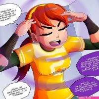 Porn comic April O Neil. Part 2. Teenage Mutant Ninja Turtles. Sex comic girl got out