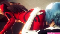 Asuka and Rei having hot lesbian sex3D PORN...