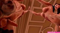 3D Anime Shemale Lesbians
