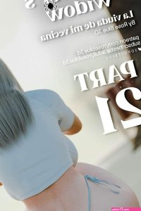 Porn comic My Neighbors Widow. Chapter 21. Rose Blue 3D Sex comic hot busty blonde