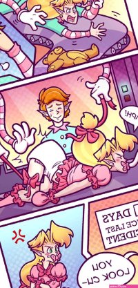 CourtJeStar on X: ABDL comic featuring Corwyn and Scotty! Who asked Santa for a Baby Doll this year? ABDL ABDLArt Page 2 of 2