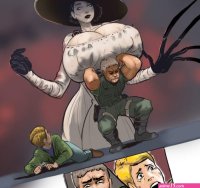 Lady Dimitrescu resident evil porn comic by necrolepsy. Big breasts porn comics.