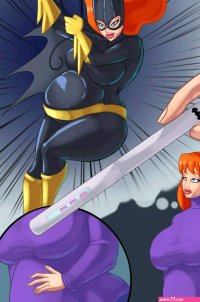 Batman Impregnates All the Girls porn comic
