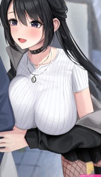 Wallpaper : big boobs anime girls 1395x2427