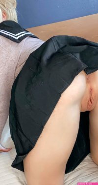 Cute cosplay upskirt :3 oc