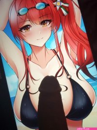 Anime cum tribute