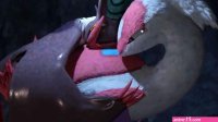 CUTE DRAGON BIRD RAILED BY HORNY BAT LATIAS x NOIVERN CUM EXPLOSION