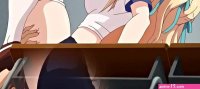 Juicy Anime girl polishes a hard cock and gets fucked hard