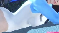 Dead or Alive Xtreme Venus Vacation Nyotengu Miu Frinji Anime Body Paint Nude Mod Fanservice Apprec