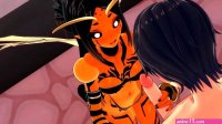 Wasp Monster Babe Anime