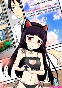 Kuroneko Gets Anal Fucked In Cat Keyhole
