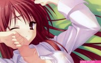 Erotic drawing of a nude girl from anime