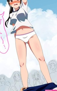 Girl get pantsed by CustomerENF on DeviantArt