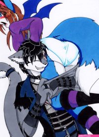 Tiera pantsed by tierafoxglove -- Fur Affinity dot net