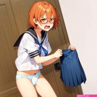 GLJ-ENF on X: Skirt Retrieval No panties version posted at