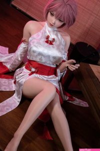 Eva 150cm D-Cup Pink Hair Japanese Anime Sex Doll