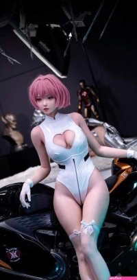 Eva 150cm D-Cup Pink Hair Japanese Anime Sex Doll