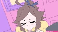 Anime girl sucking dick