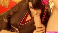 Chinese Anime Girl Sucking A Big Dick.