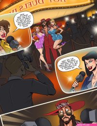 Hot Duels IV: April ONeil vs Lois Lane Porn Comic english 02