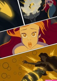 Porn comic Ariels transformation. BGRedrum Sex comic beauty Ariel turned