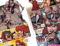 BB-fantastic on X: ballbusting Dynamite comic Sometimes the Red Sonja can be quite brutal if the opponent deserves it. Red Sonja The Black Tower issue 1 Red Sonja The Price of Blood
