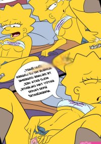 Los Simpsons Porno incesto Marge y Bart Follando con Lisa