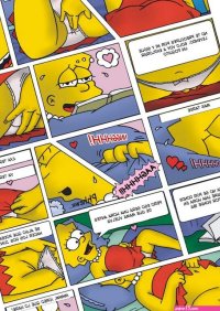 Lisa Simpson y Bart hacen el amor