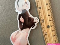 New Sexy Anime Girl Boobs Big Butt Game Ass Manga Vinyl Decal Sticker Car Truck