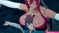 Kazuma met Sylvia big boobs KonoSuba English dub