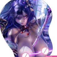 Genshin Impact Raiden Shogun Hutao Eula Big Oppai 3D