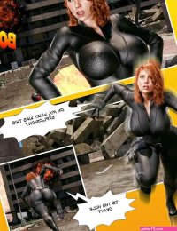 Porn comic Black Widow. Chapter 1. The Avengers. MegaParodies. Sex comic Hulk saved the