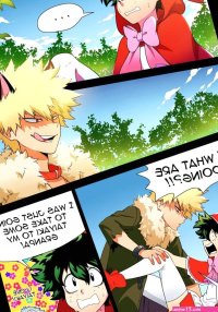 BakuDeku gay porn comic