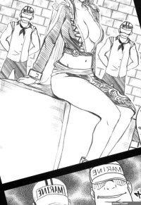 Snake Princess Boa Hancock gets gangbanged by the marines for treason