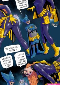 Bat Girl vs Bat Mite Porn comic Cartoon porn comics Rule 34 comic