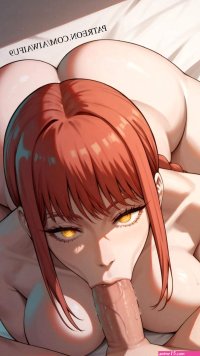 AI-Waifu na X: Makima Blowjob! More available in Patreon! NSFW 3Month! SFW Free! AI AI makima chainsawman anime ai AIart oppai lewd ecchi blowjob hentaisèx