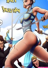 Breaking Chun-Li comic porn